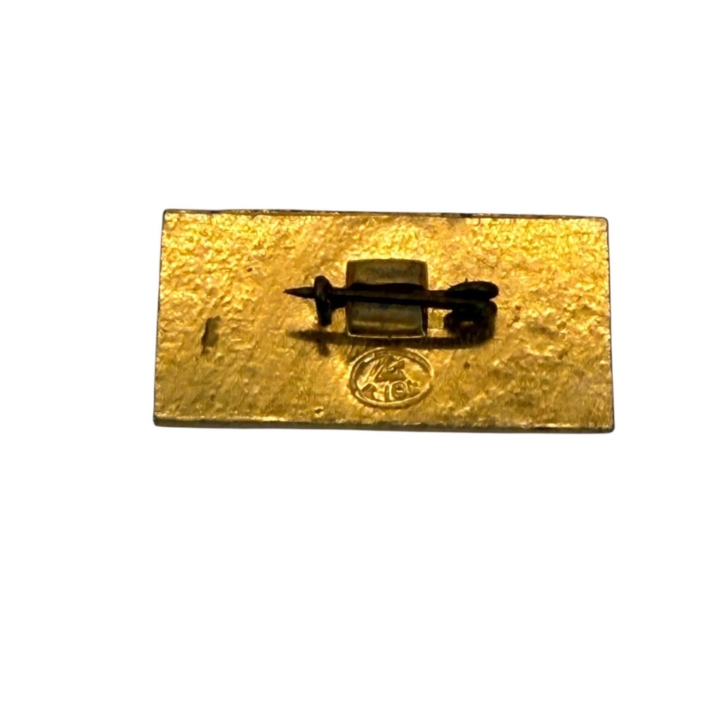 VTG Russian Battle Of Borodino 1812 Commemorative Enamel Pin Red White Gold Tone - Picture 4 of 7